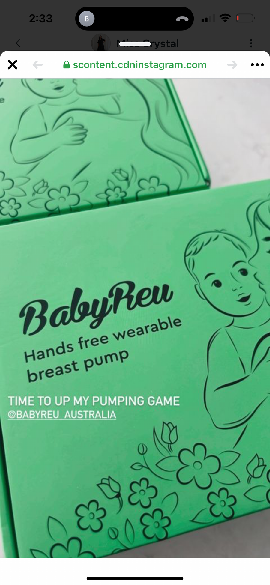 BabyReu - Reu2 Wearable breast pump